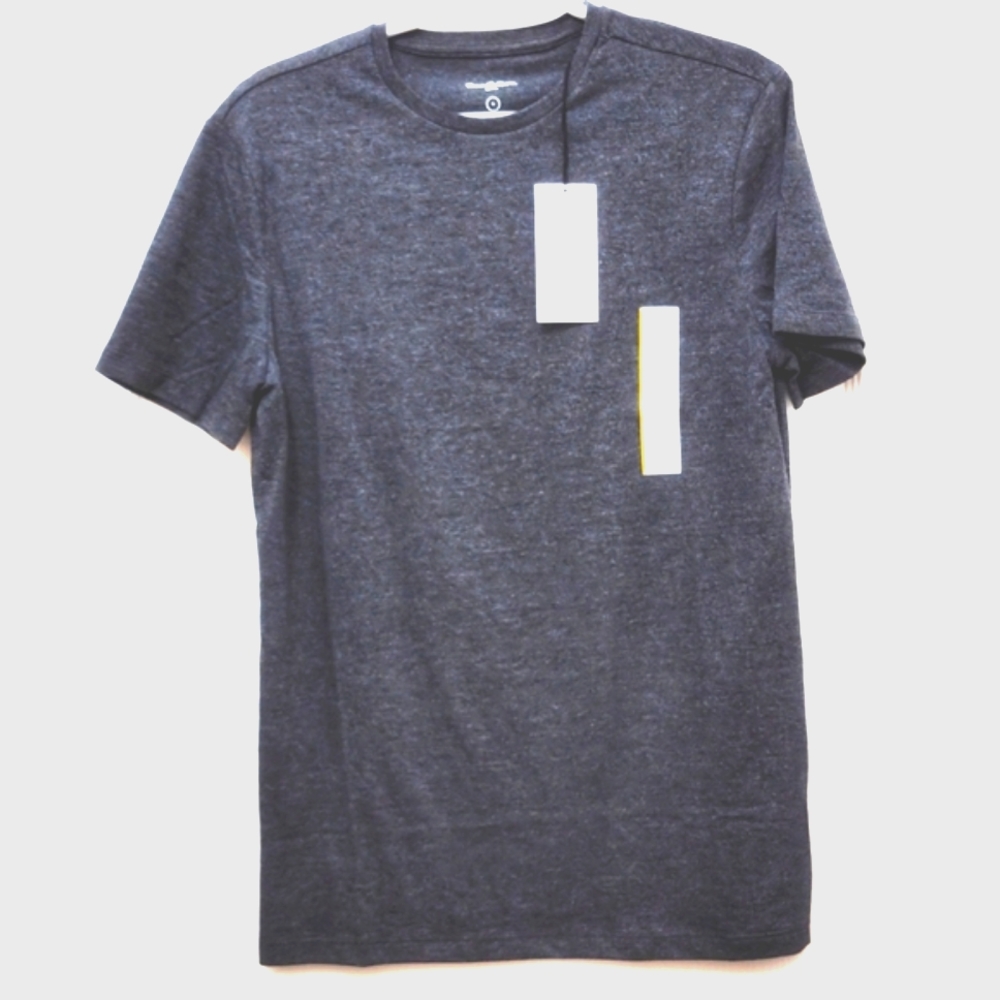 M25662 NWT Goodfellow Railroad Gray Tee Shirts